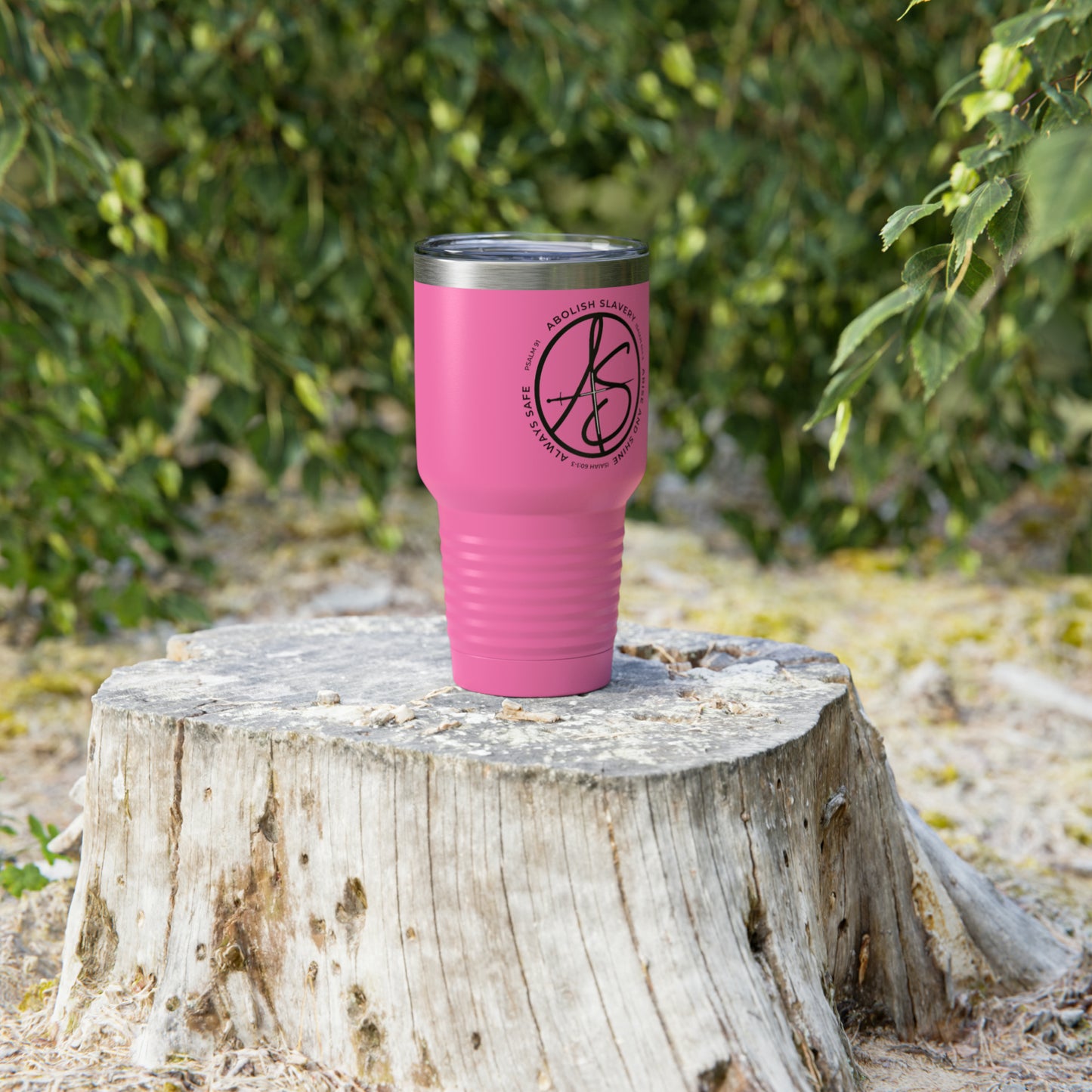 AS Logo Ringneck Tumbler, 30oz (available in 6 colors)