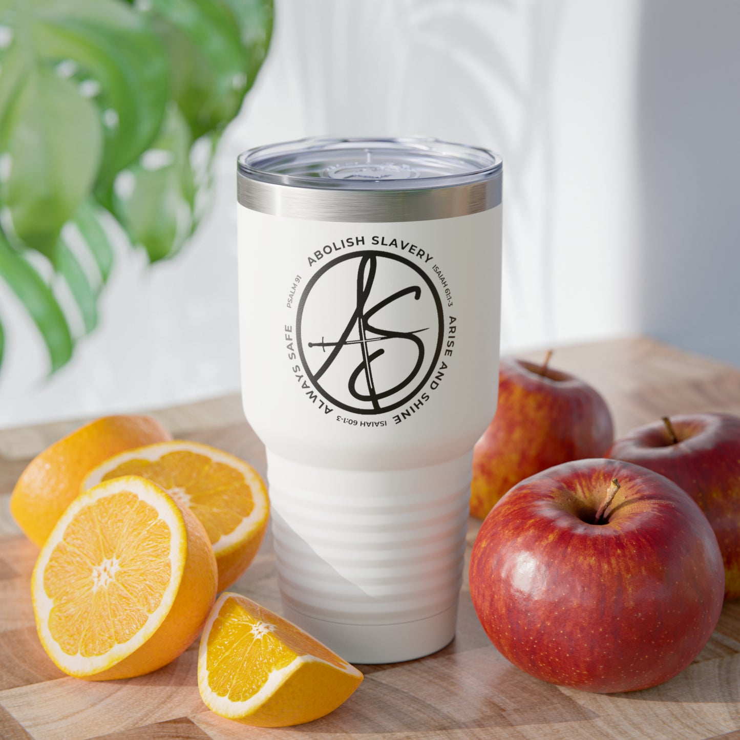 AS Logo Ringneck Tumbler, 30oz (available in 6 colors)