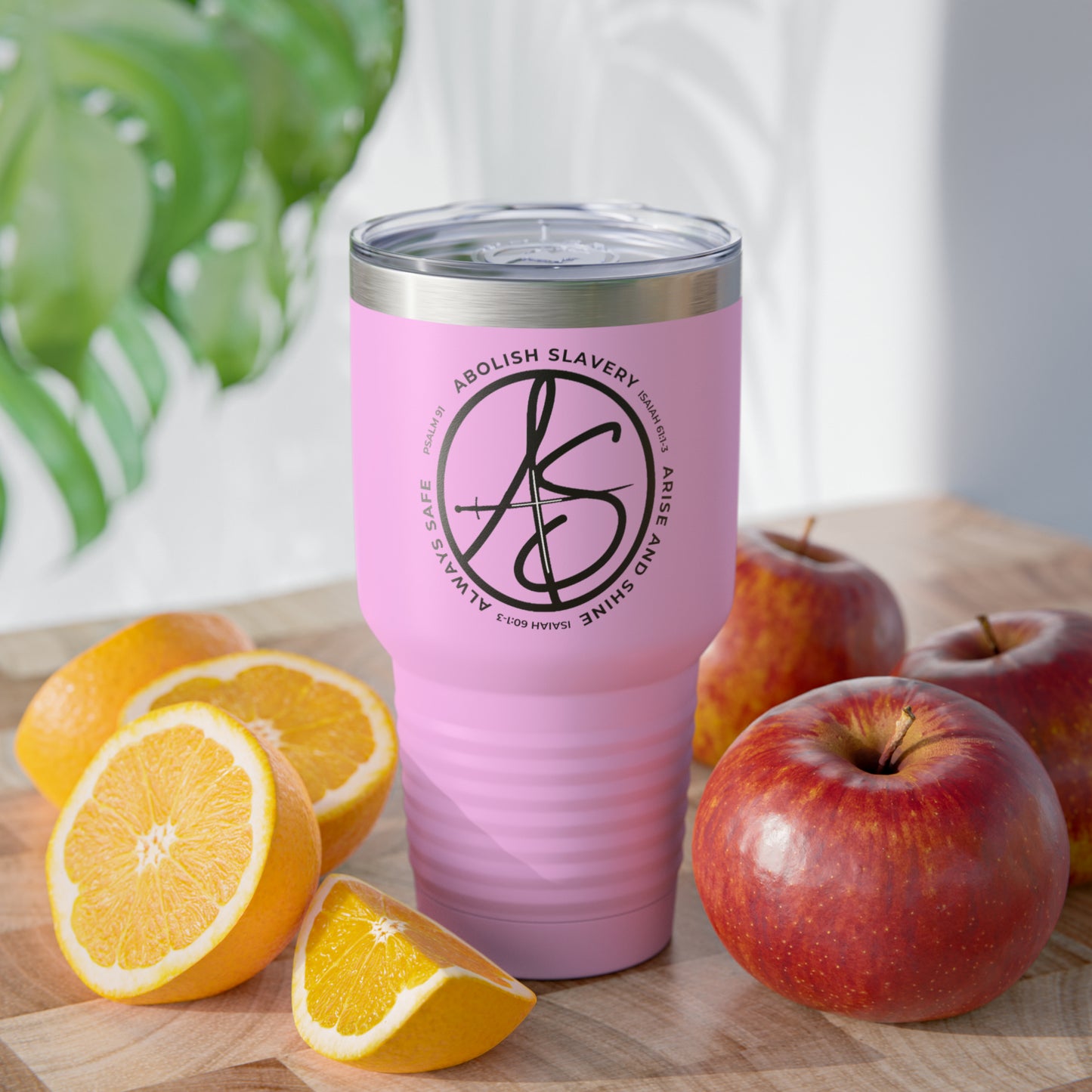 AS Logo Ringneck Tumbler, 30oz (available in 6 colors)