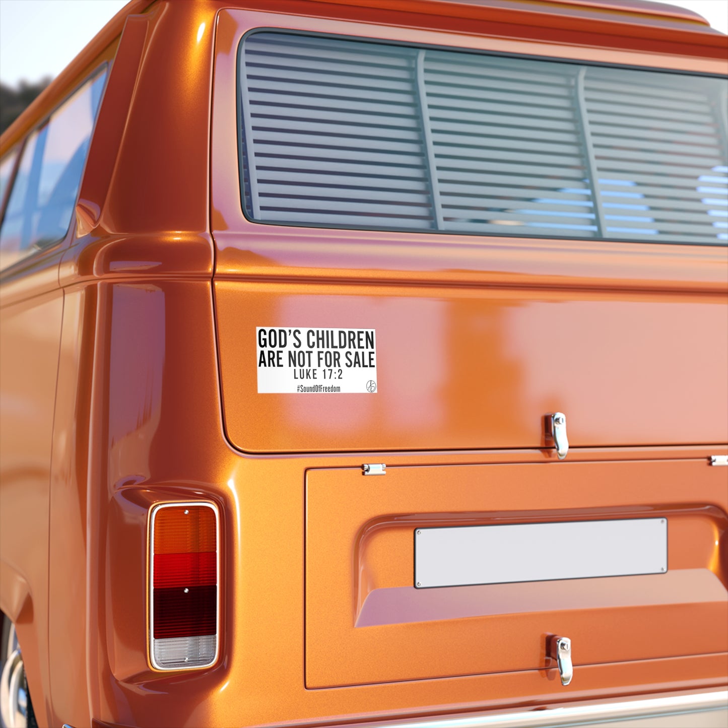 God’s Children Are Not For Sale Bumper Sticker
