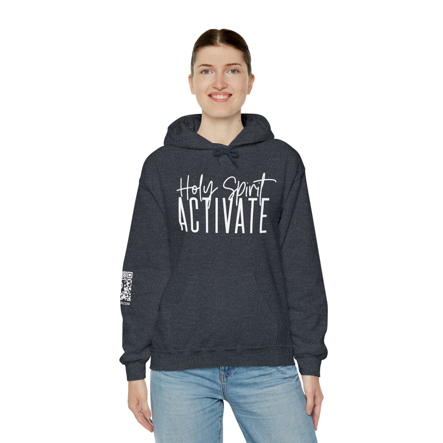 Holy Spirit Activate Unisex Heavy Blend™ Hooded Sweatshirt