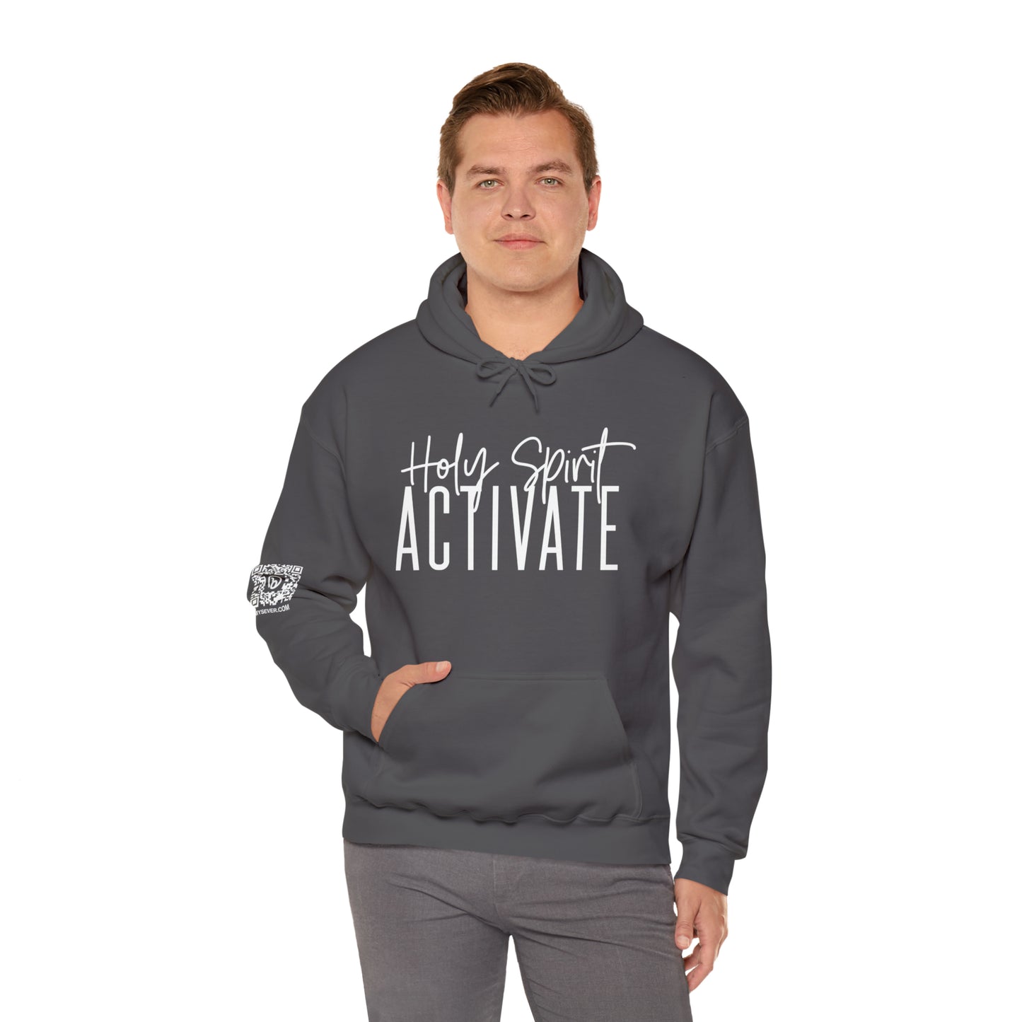 Holy Spirit Activate Unisex Heavy Blend™ Hooded Sweatshirt