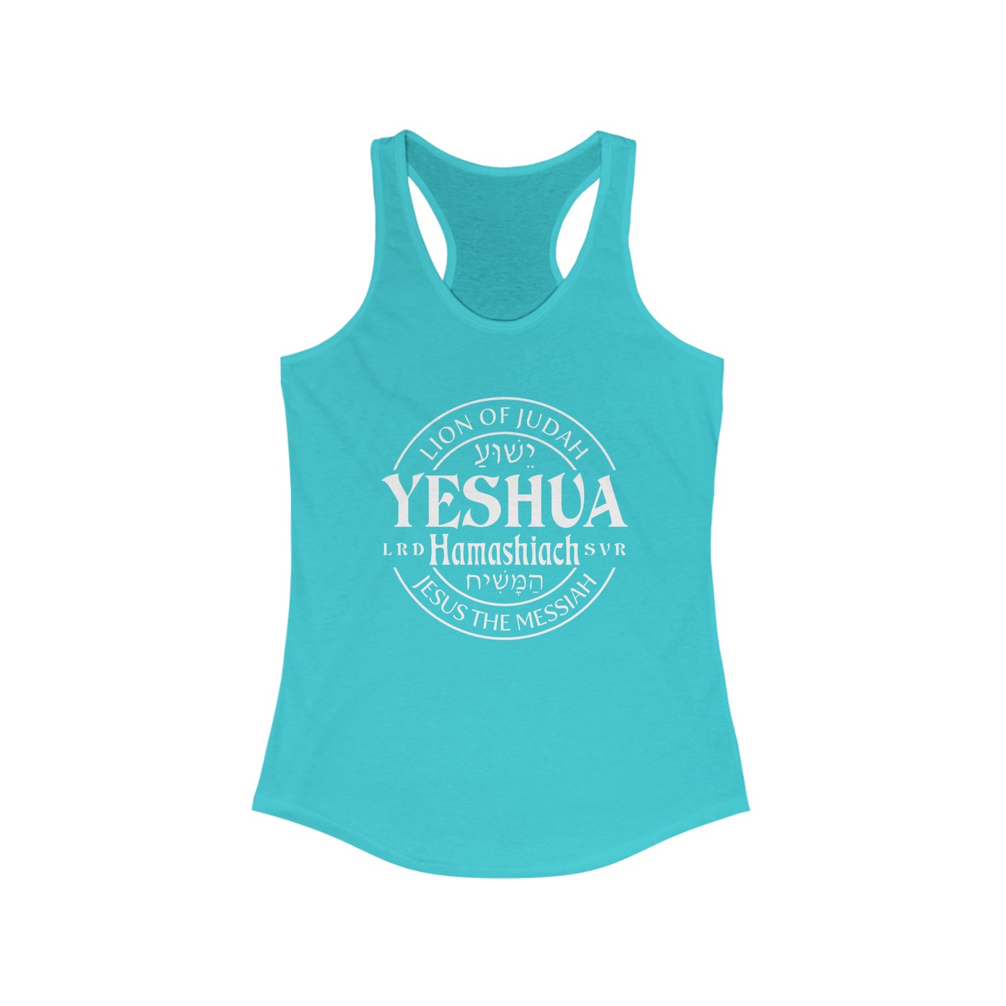 Yeshua - Lion Of Judah Women's Racerback Tank