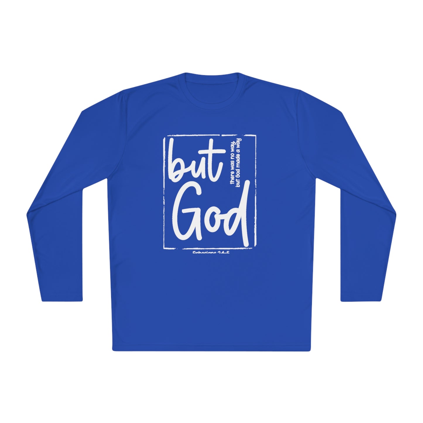 But God Unisex Lightweight Long Sleeve Tee