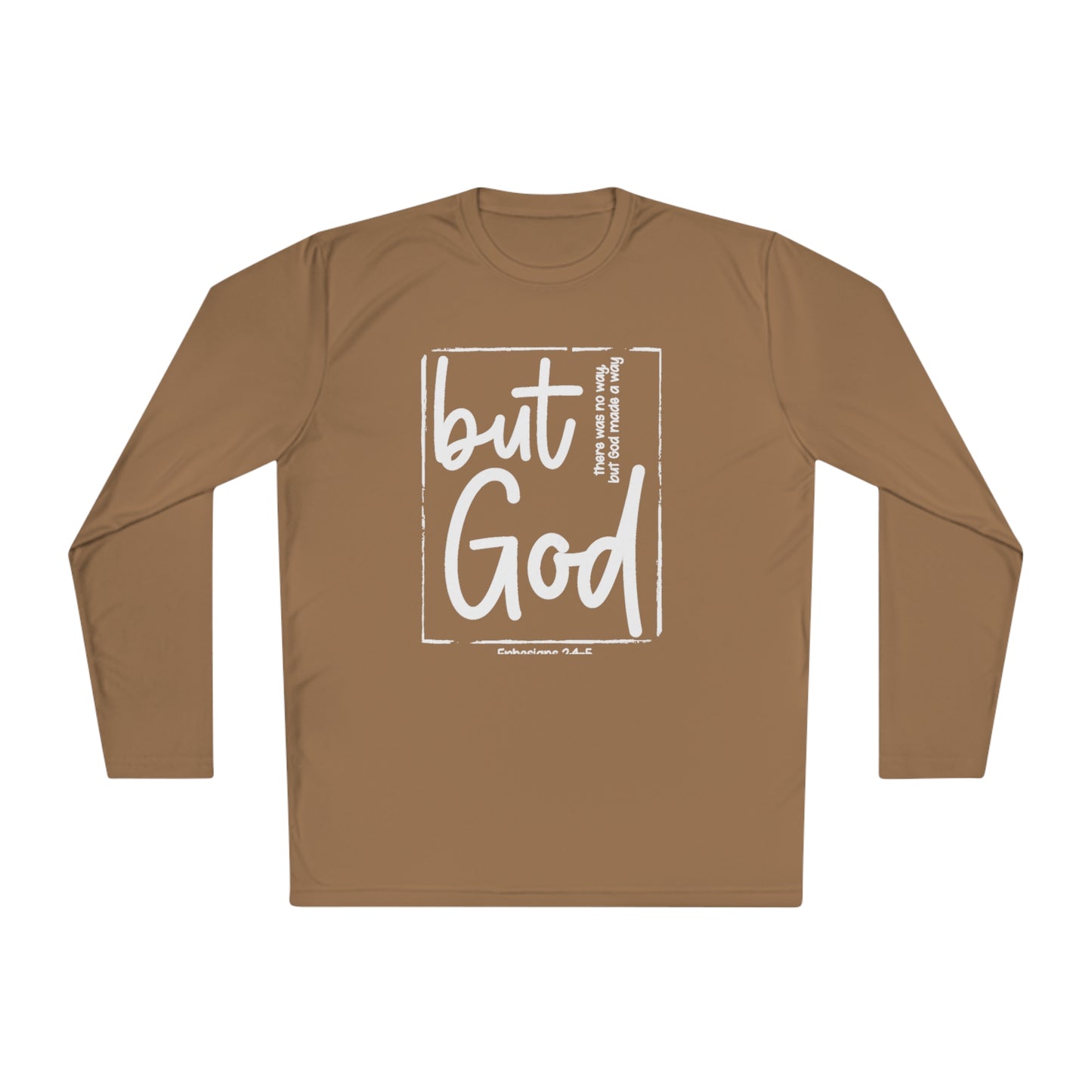 But God Unisex Lightweight Long Sleeve Tee
