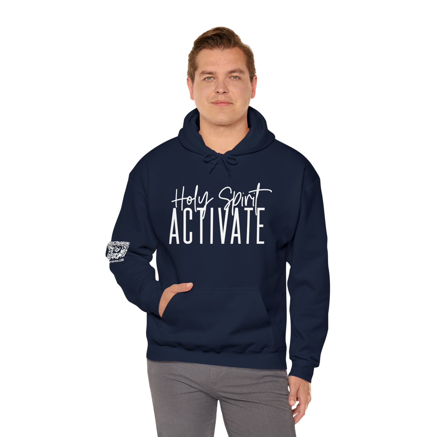 Holy Spirit Activate Unisex Heavy Blend™ Hooded Sweatshirt
