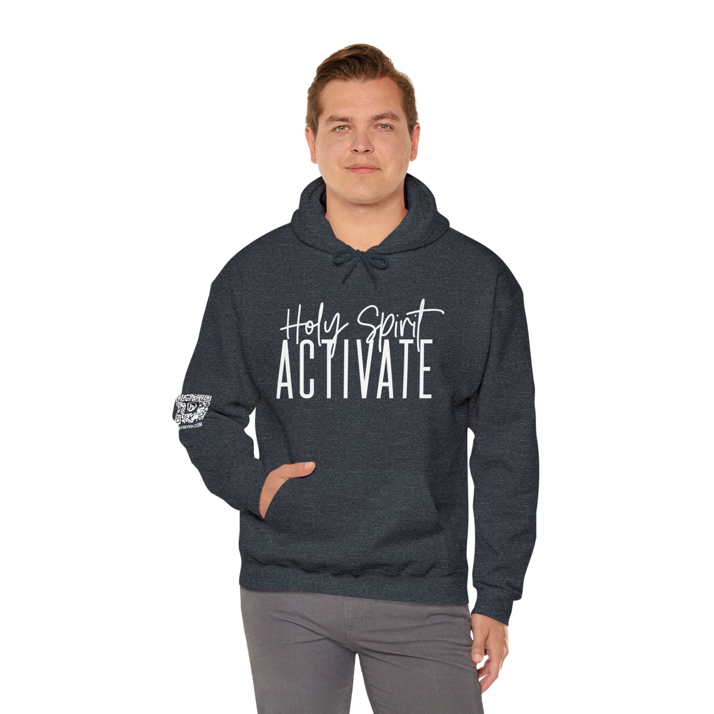 Holy Spirit Activate Unisex Heavy Blend™ Hooded Sweatshirt