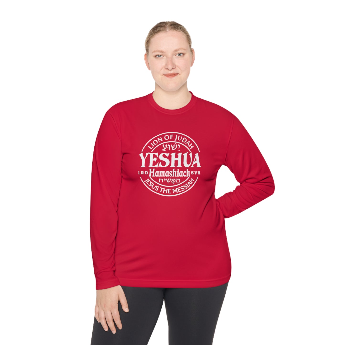 Yeshua - Lion Of Judah Unisex Lightweight Long Sleeve Tee