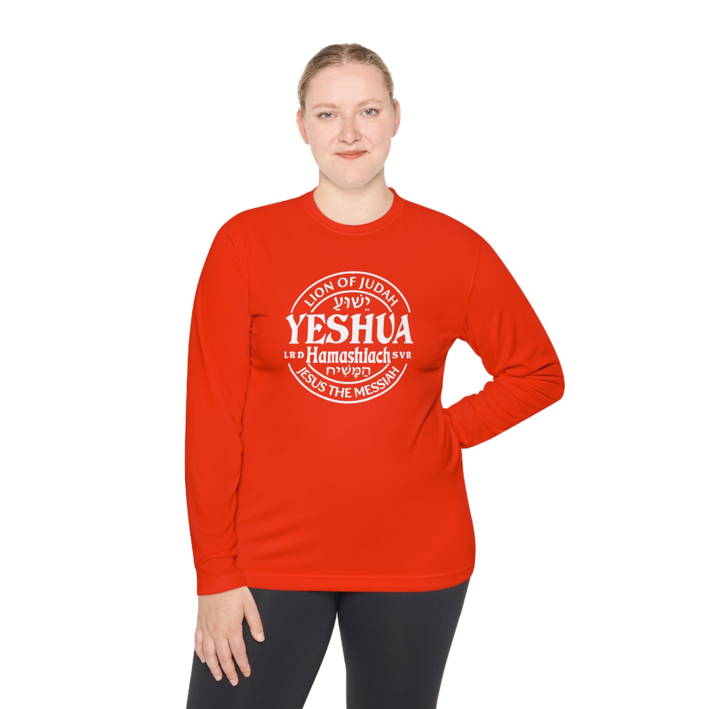 Yeshua - Lion Of Judah Unisex Lightweight Long Sleeve Tee