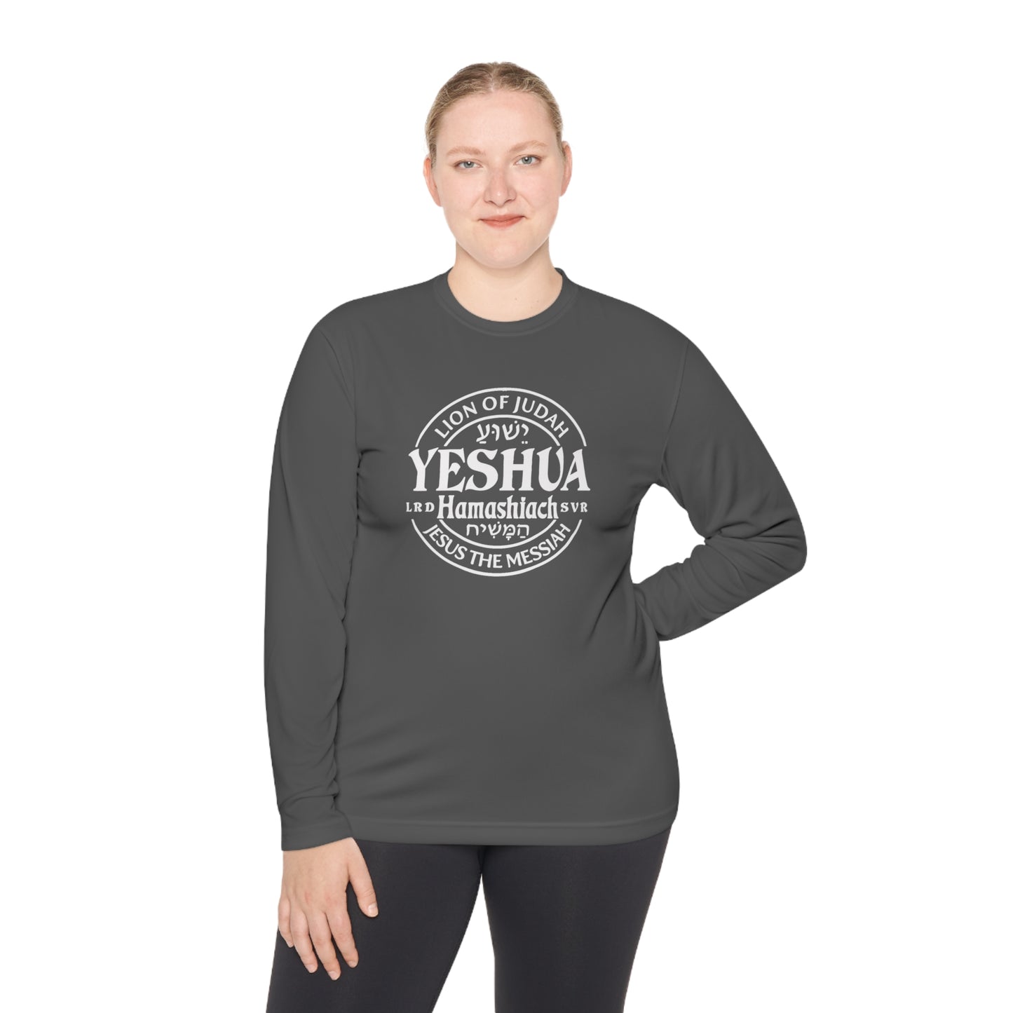 Yeshua - Lion Of Judah Unisex Lightweight Long Sleeve Tee