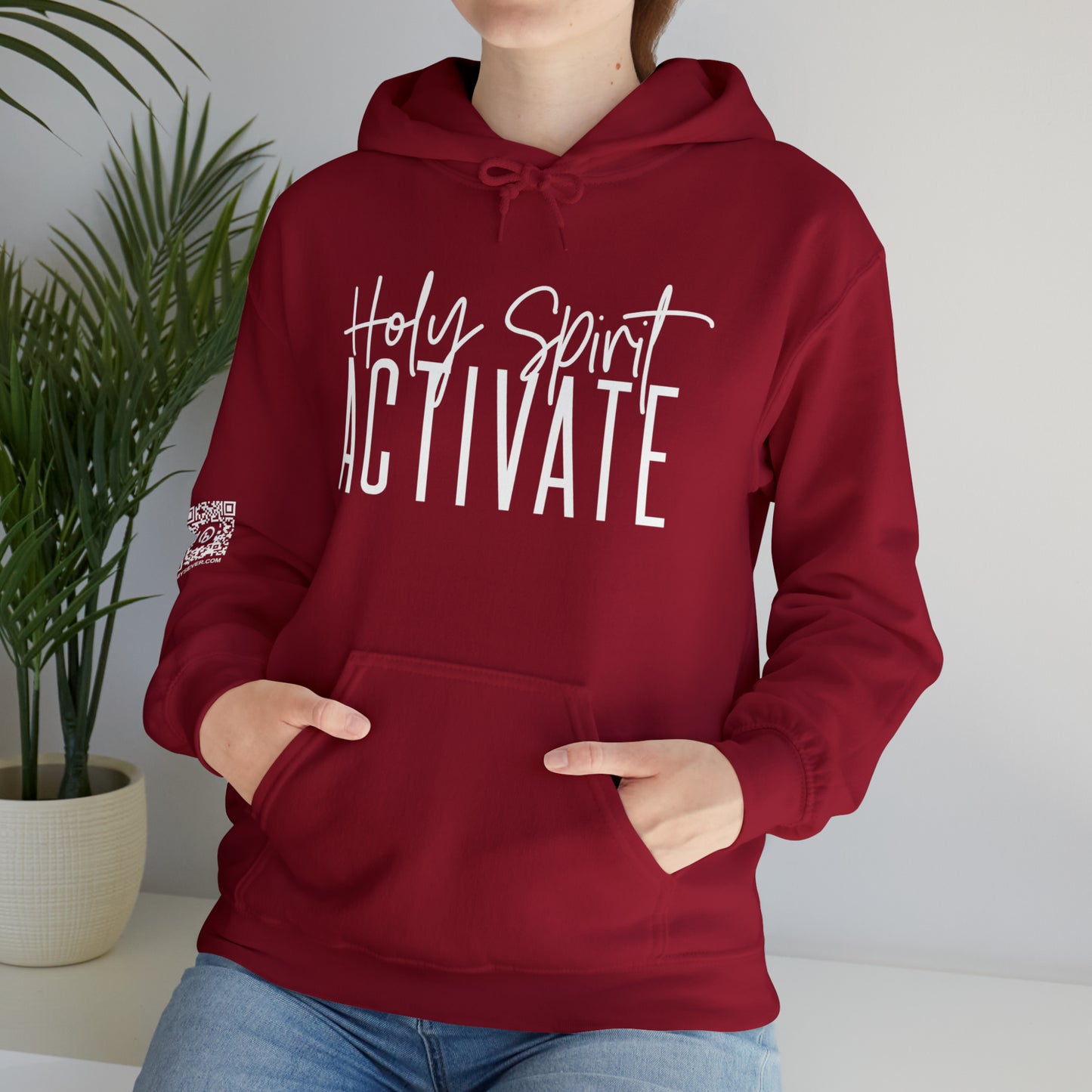 Holy Spirit Activate Unisex Heavy Blend™ Hooded Sweatshirt