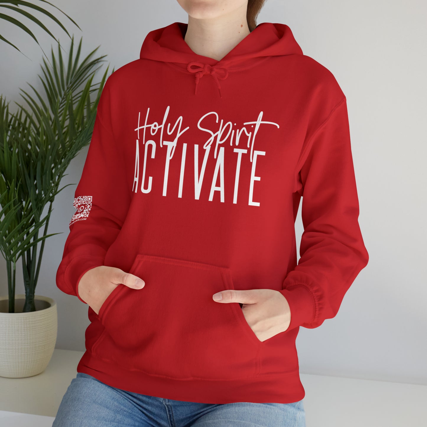 Holy Spirit Activate Unisex Heavy Blend™ Hooded Sweatshirt