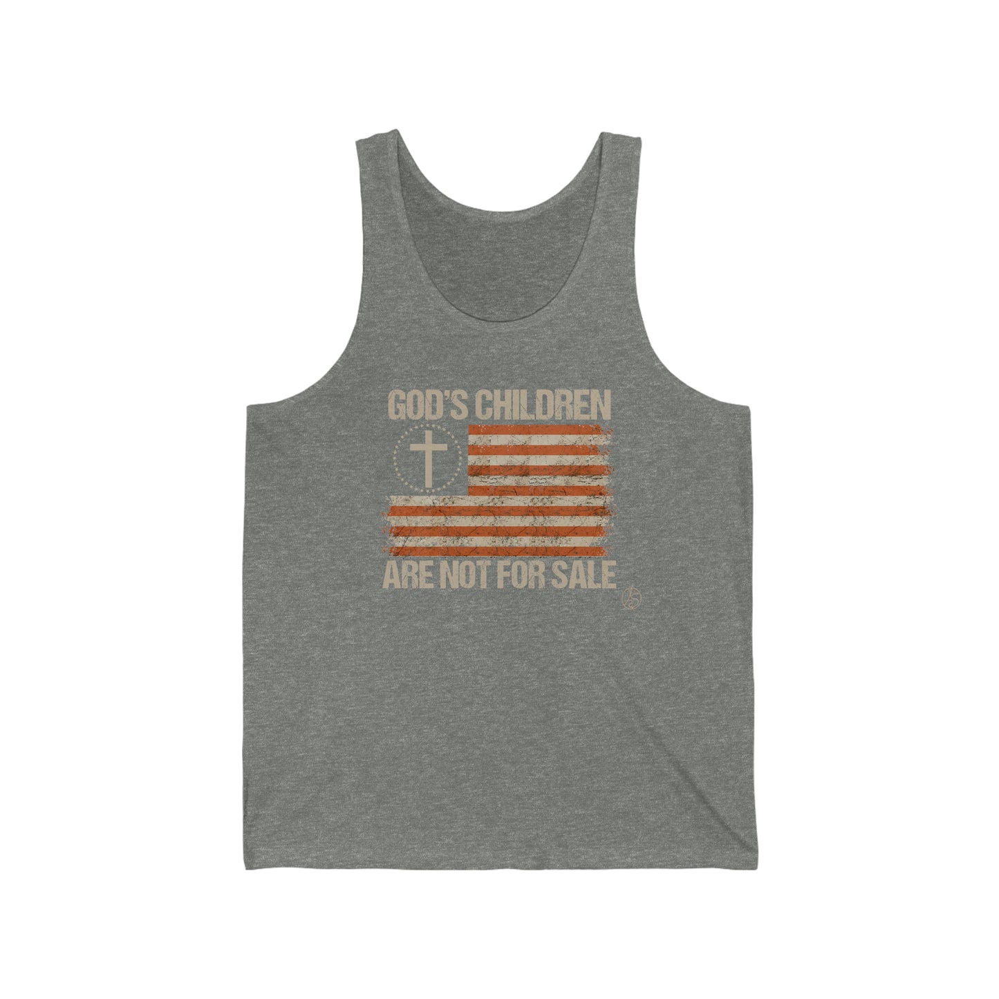 God’s Children Are Not For Sale Unisex Jersey Tank