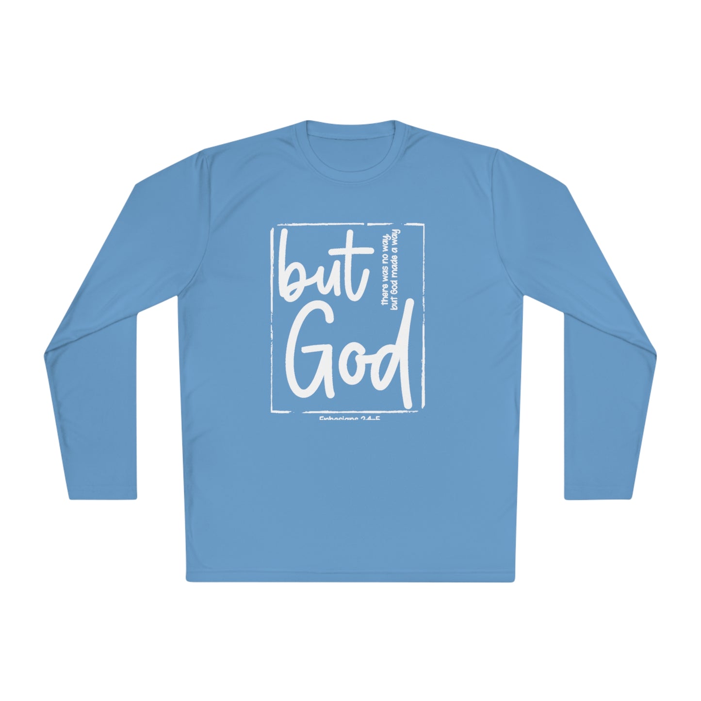 But God Unisex Lightweight Long Sleeve Tee
