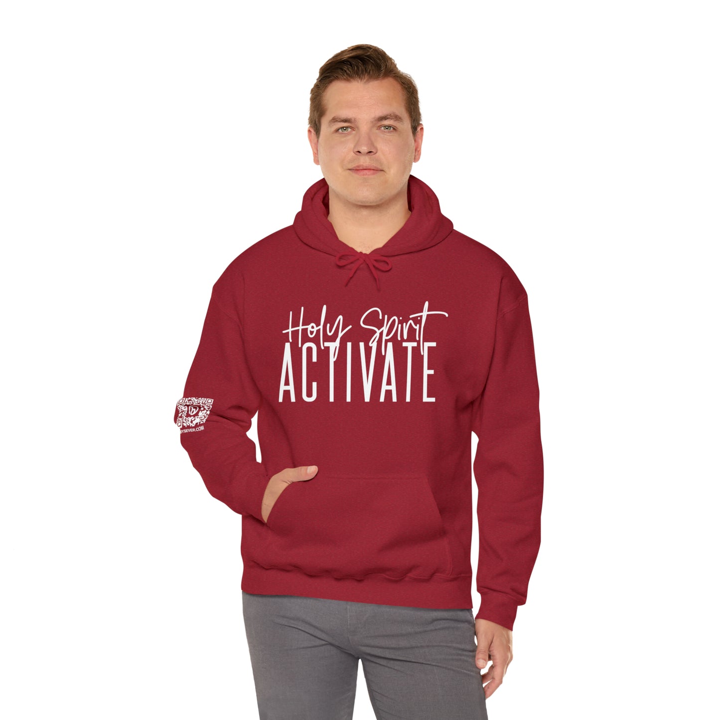 Holy Spirit Activate Unisex Heavy Blend™ Hooded Sweatshirt