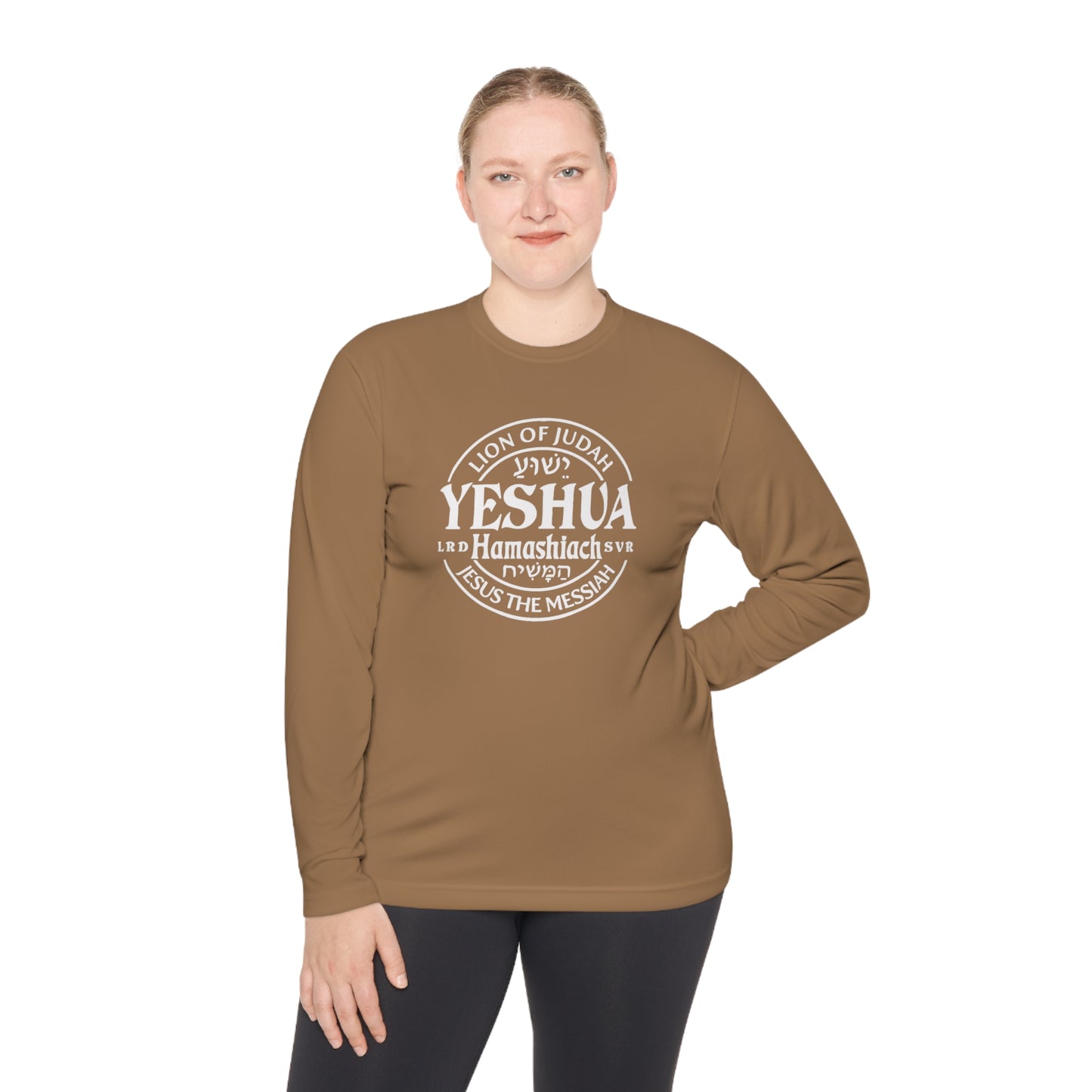 Yeshua - Lion Of Judah Unisex Lightweight Long Sleeve Tee