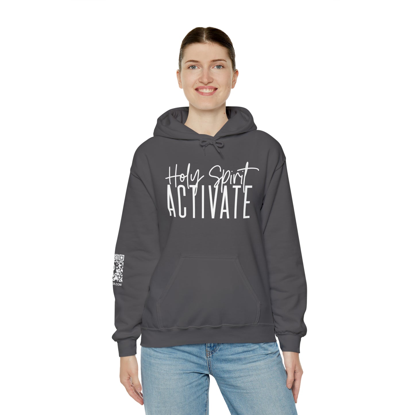 Holy Spirit Activate Unisex Heavy Blend™ Hooded Sweatshirt