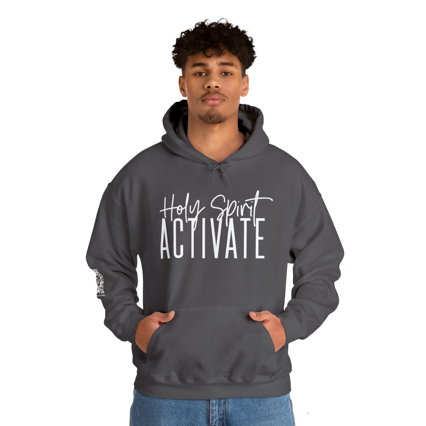 Holy Spirit Activate Unisex Heavy Blend™ Hooded Sweatshirt