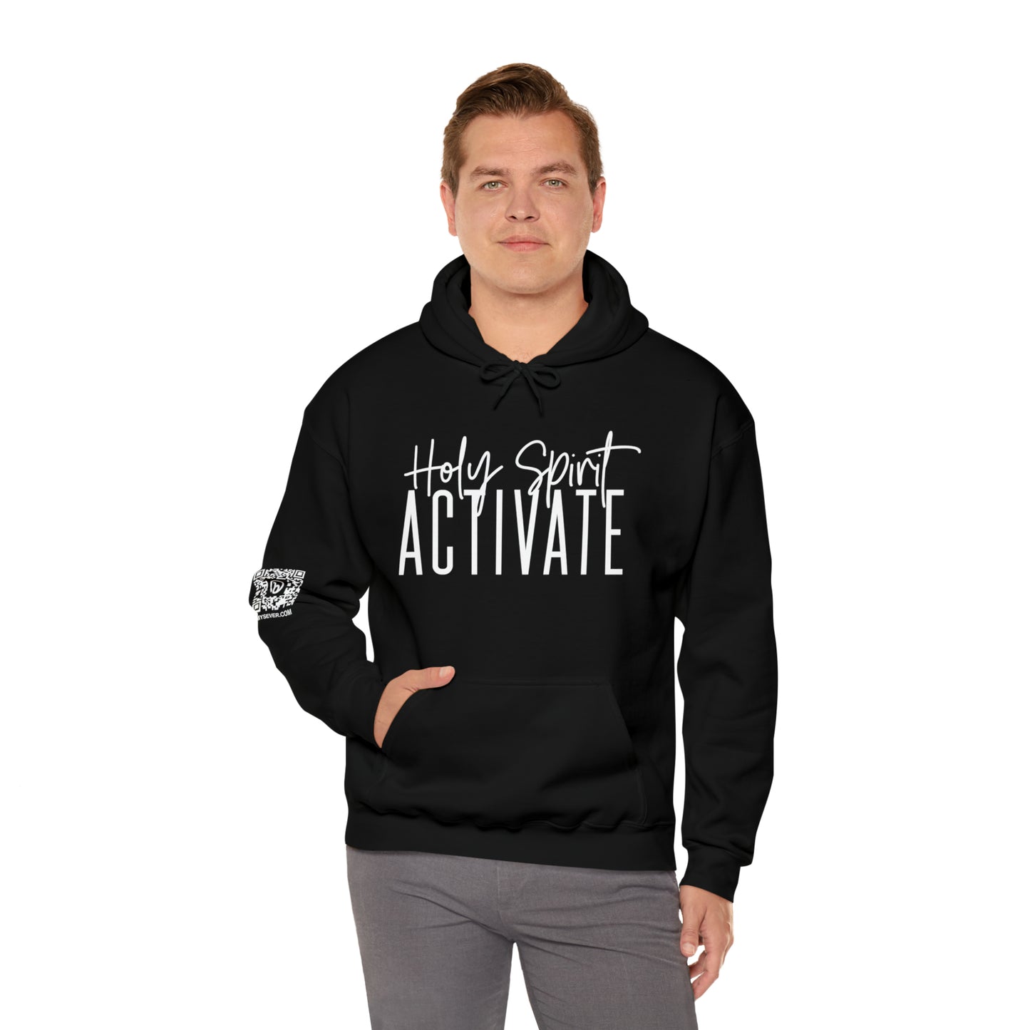 Holy Spirit Activate Unisex Heavy Blend™ Hooded Sweatshirt