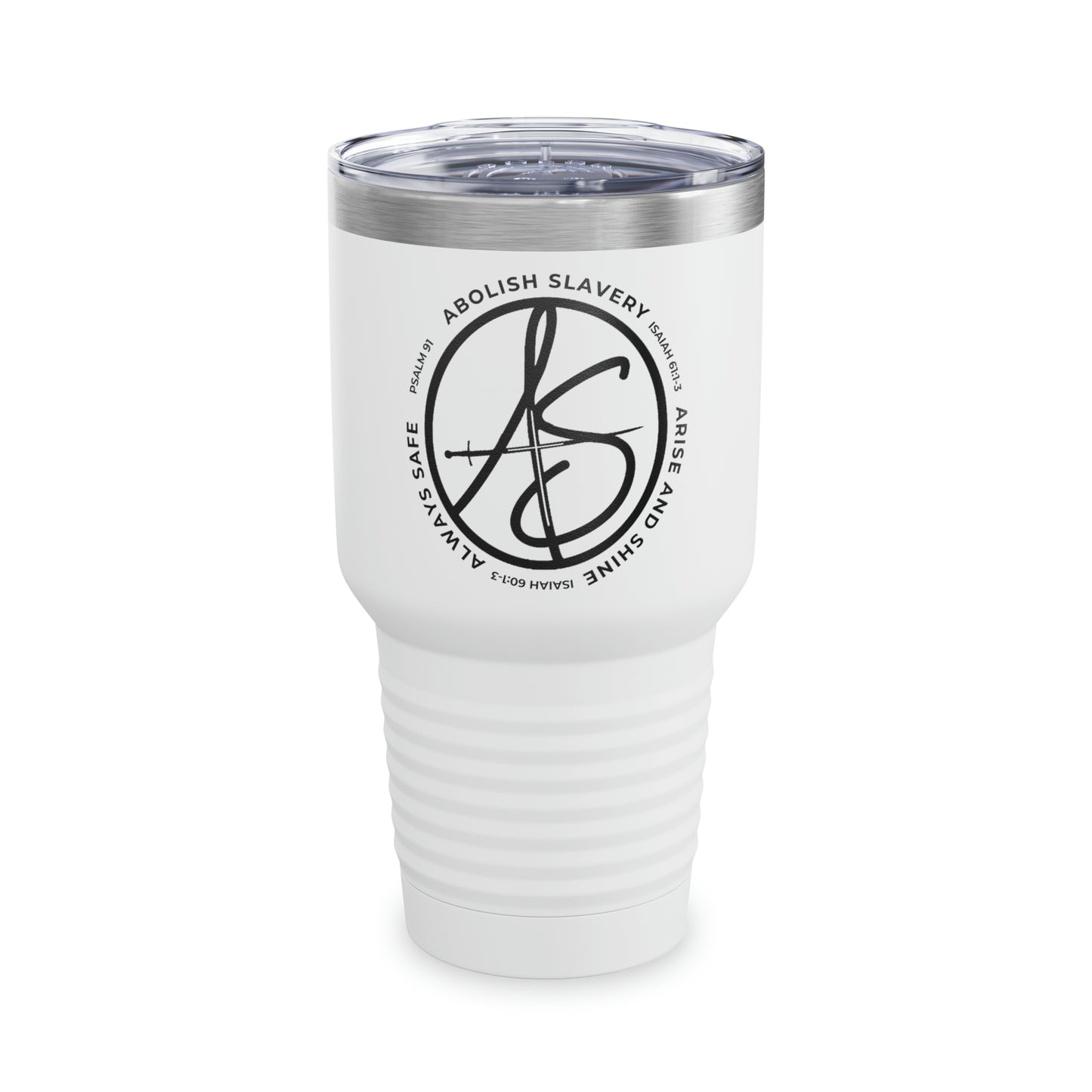 AS Logo Ringneck Tumbler, 30oz (available in 6 colors)