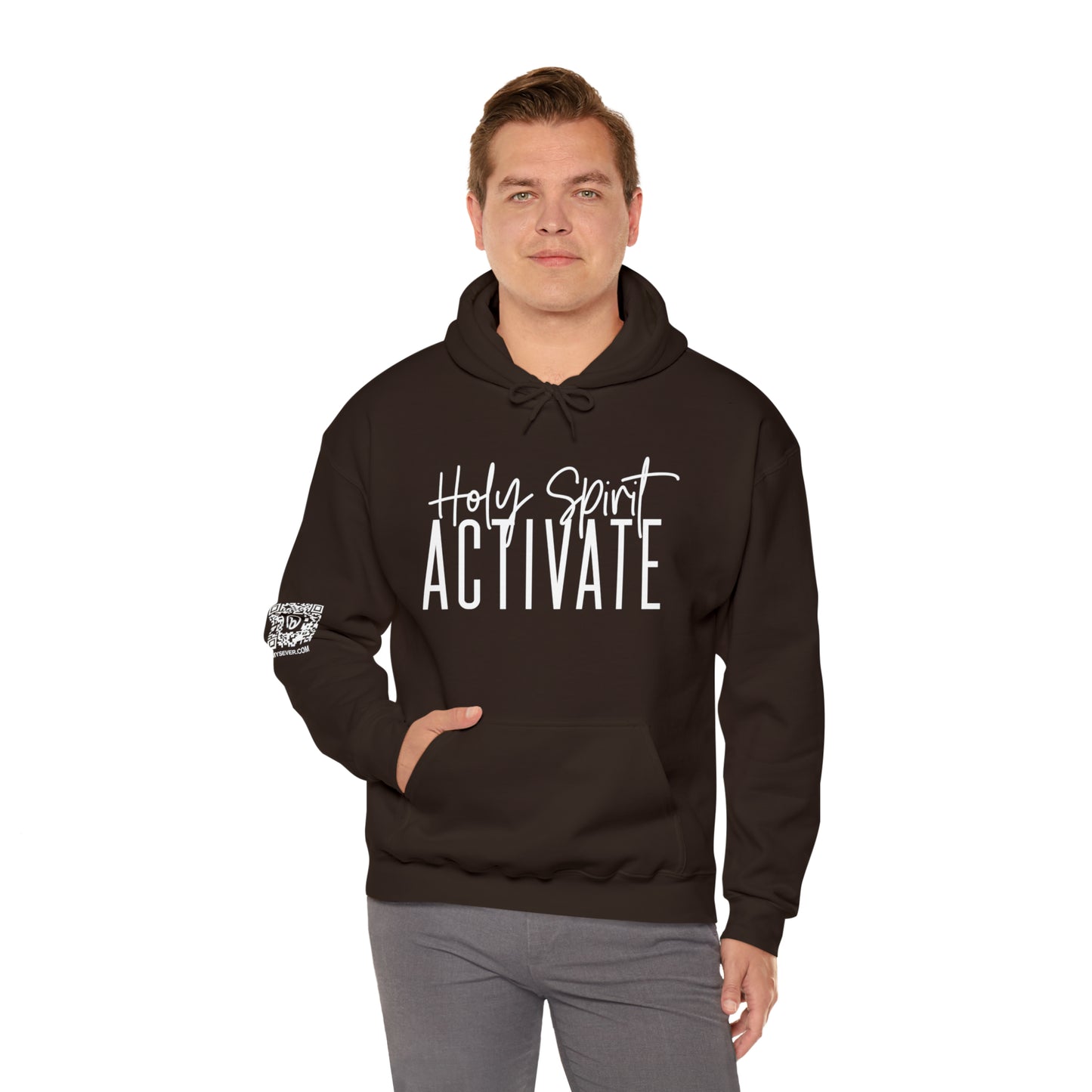 Holy Spirit Activate Unisex Heavy Blend™ Hooded Sweatshirt