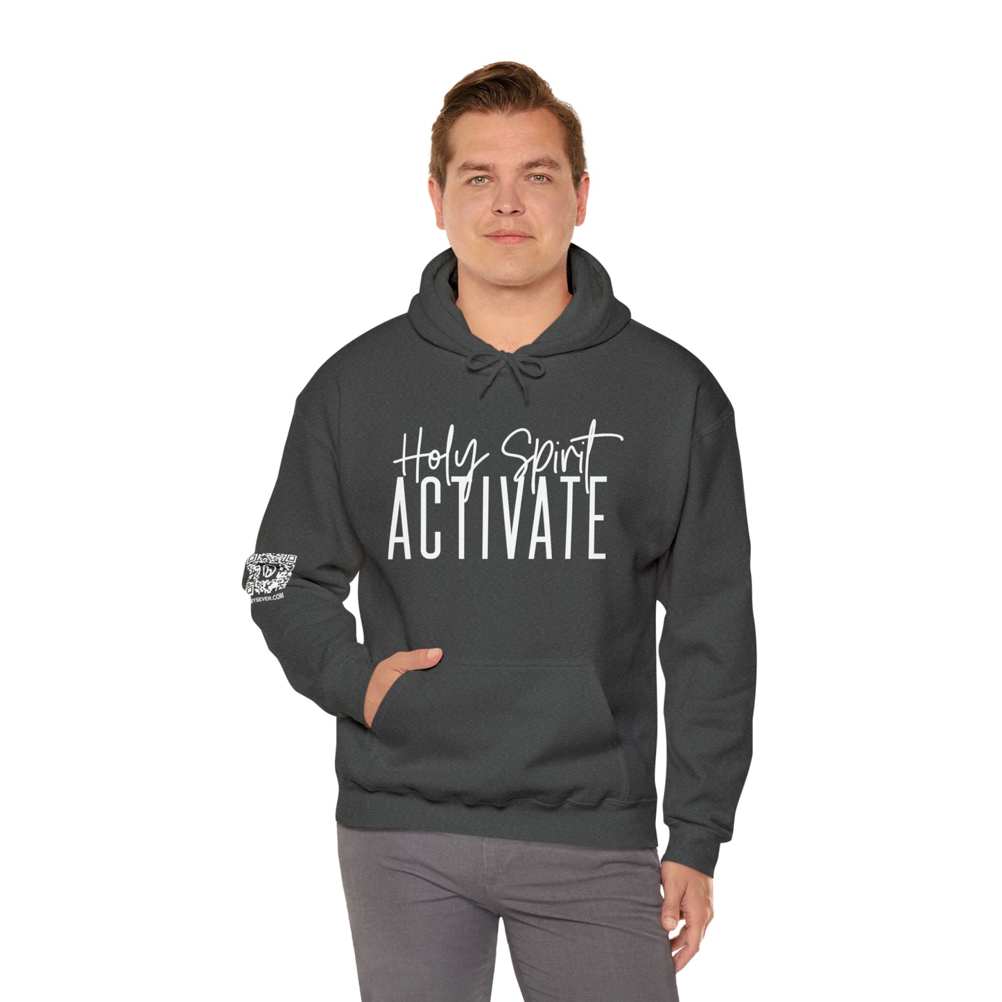 Holy Spirit Activate Unisex Heavy Blend™ Hooded Sweatshirt