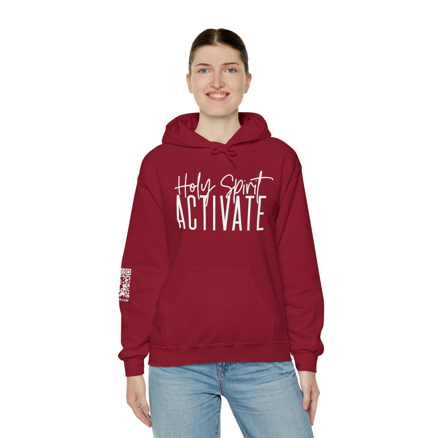 Holy Spirit Activate Unisex Heavy Blend™ Hooded Sweatshirt