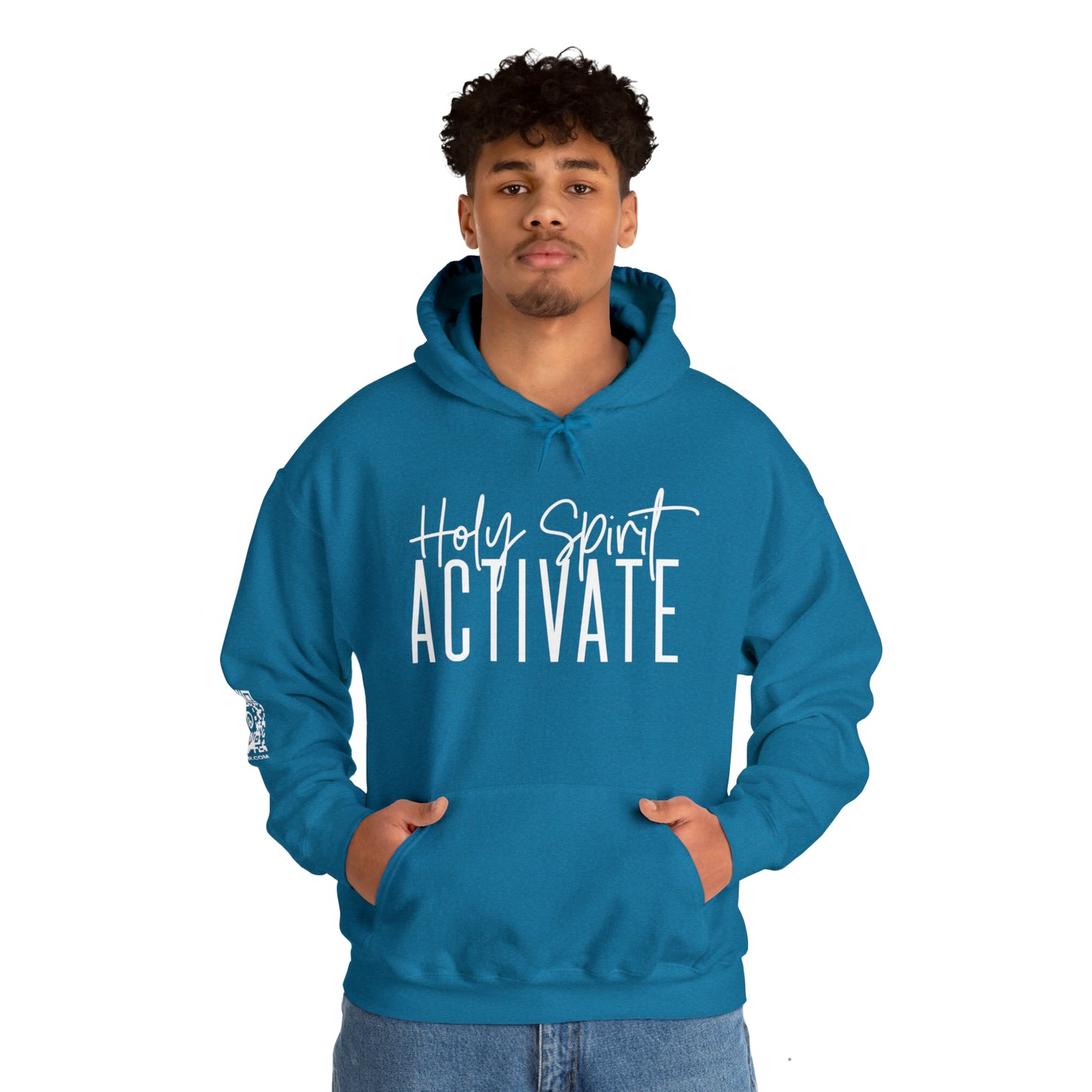 Holy Spirit Activate Unisex Heavy Blend™ Hooded Sweatshirt
