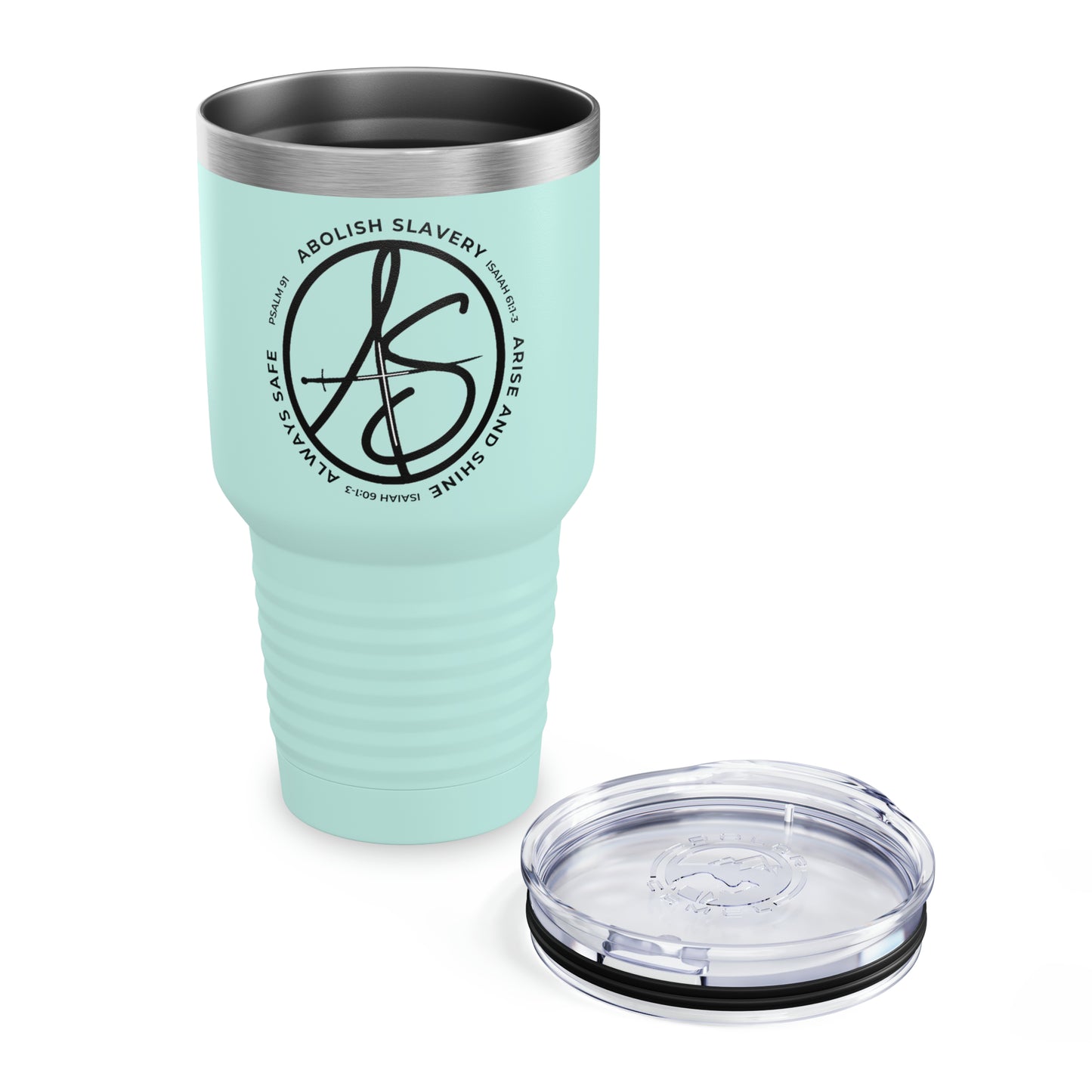 AS Logo Ringneck Tumbler, 30oz (available in 6 colors)