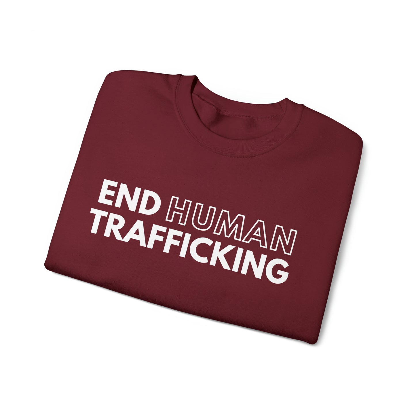 End Human Trafficking Unisex Crewneck Sweatshirt