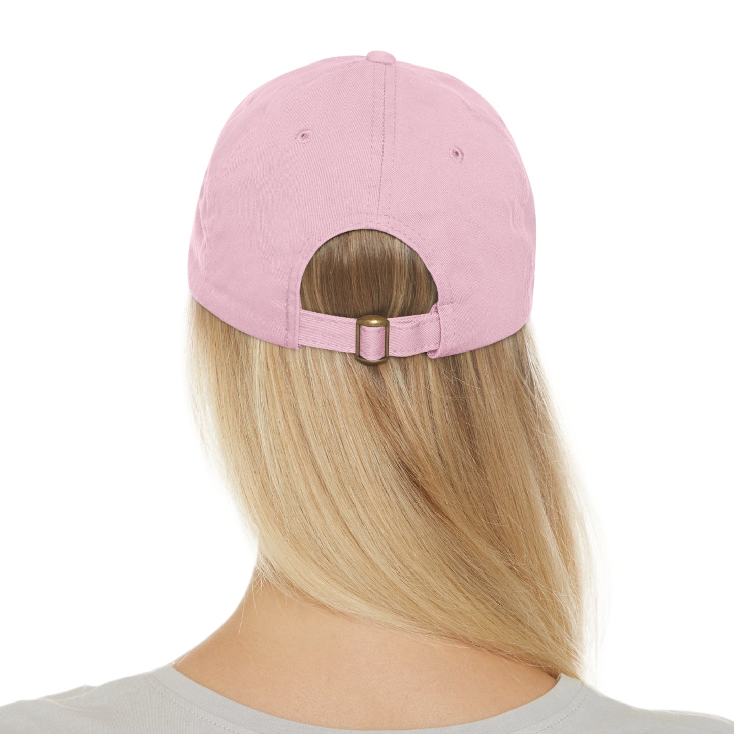 AS Logo Dad Hat with Leather Patch (Round)