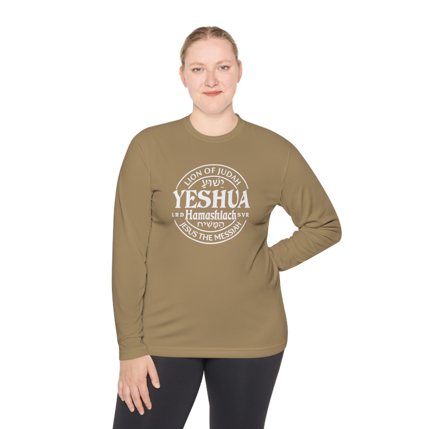 Yeshua - Lion Of Judah Unisex Lightweight Long Sleeve Tee