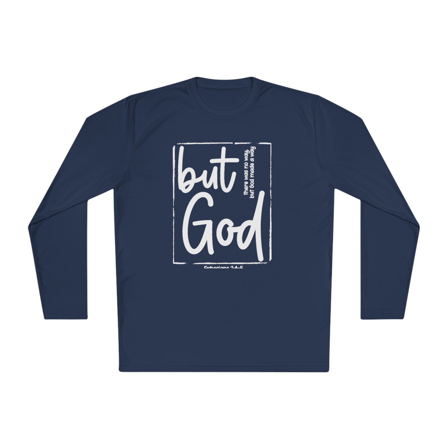 But God Unisex Lightweight Long Sleeve Tee
