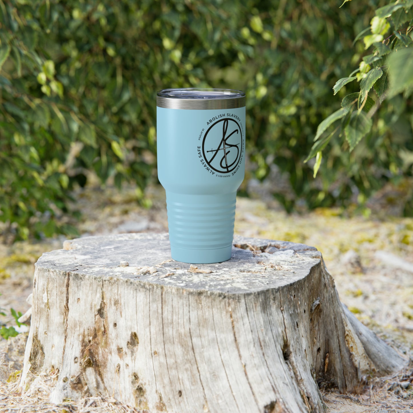 AS Logo Ringneck Tumbler, 30oz (available in 6 colors)