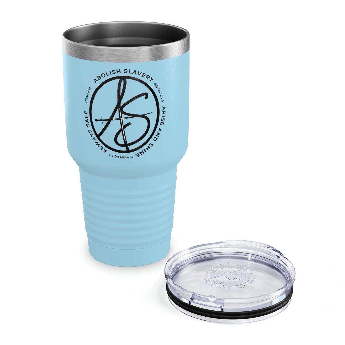 AS Logo Ringneck Tumbler, 30oz (available in 6 colors)