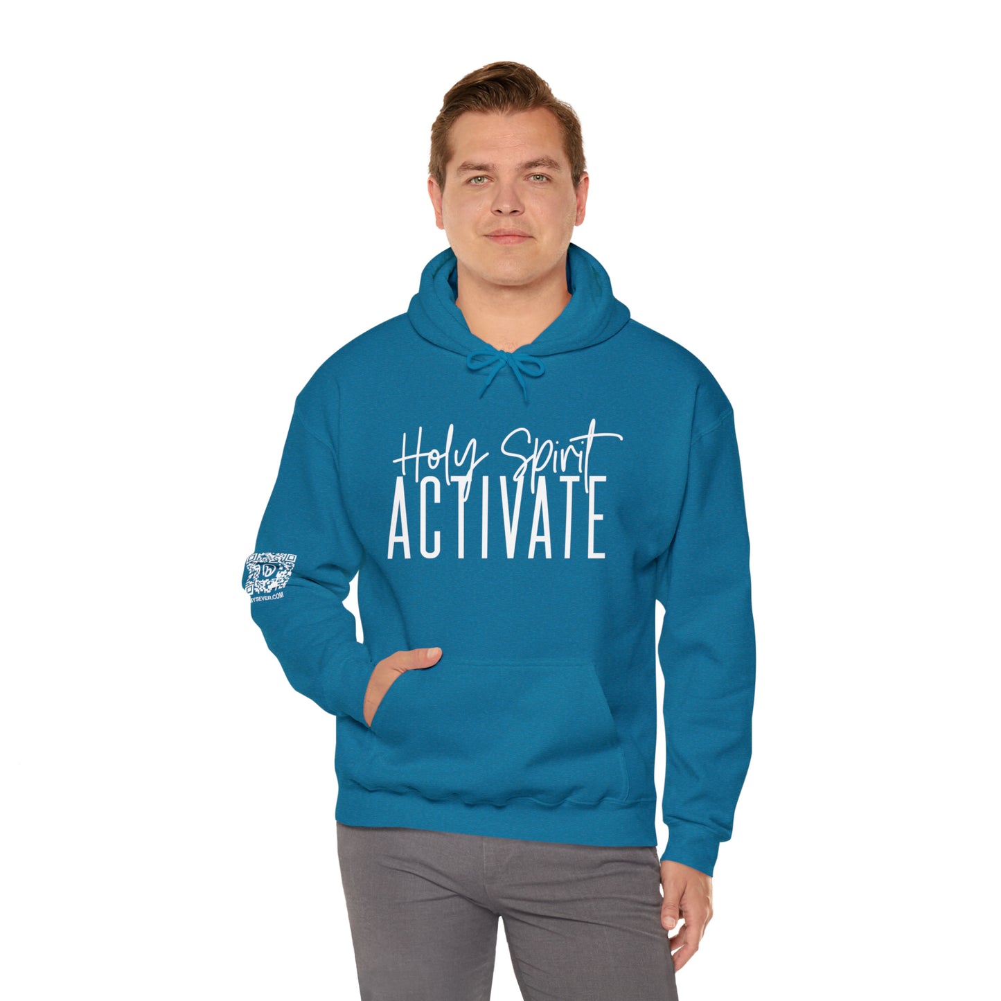 Holy Spirit Activate Unisex Heavy Blend™ Hooded Sweatshirt