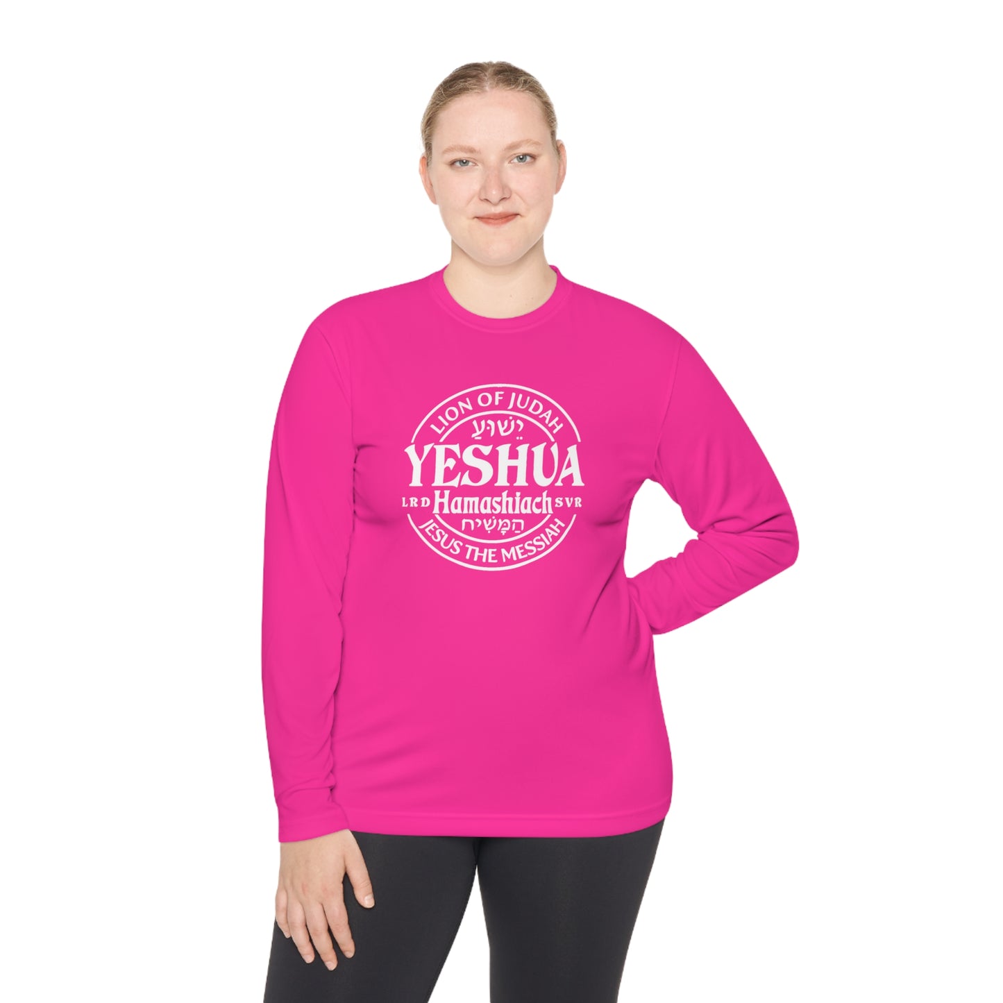 Yeshua - Lion Of Judah Unisex Lightweight Long Sleeve Tee
