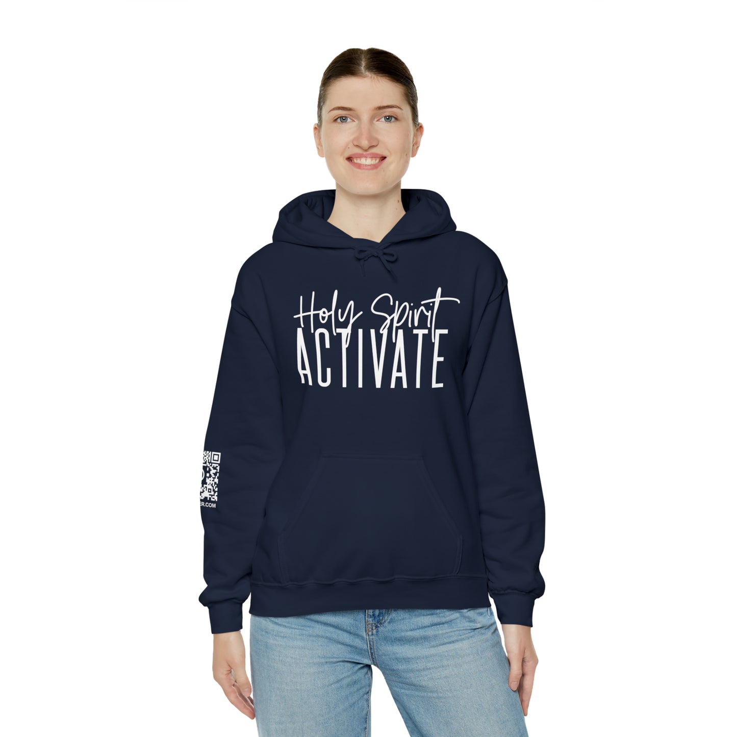 Holy Spirit Activate Unisex Heavy Blend™ Hooded Sweatshirt