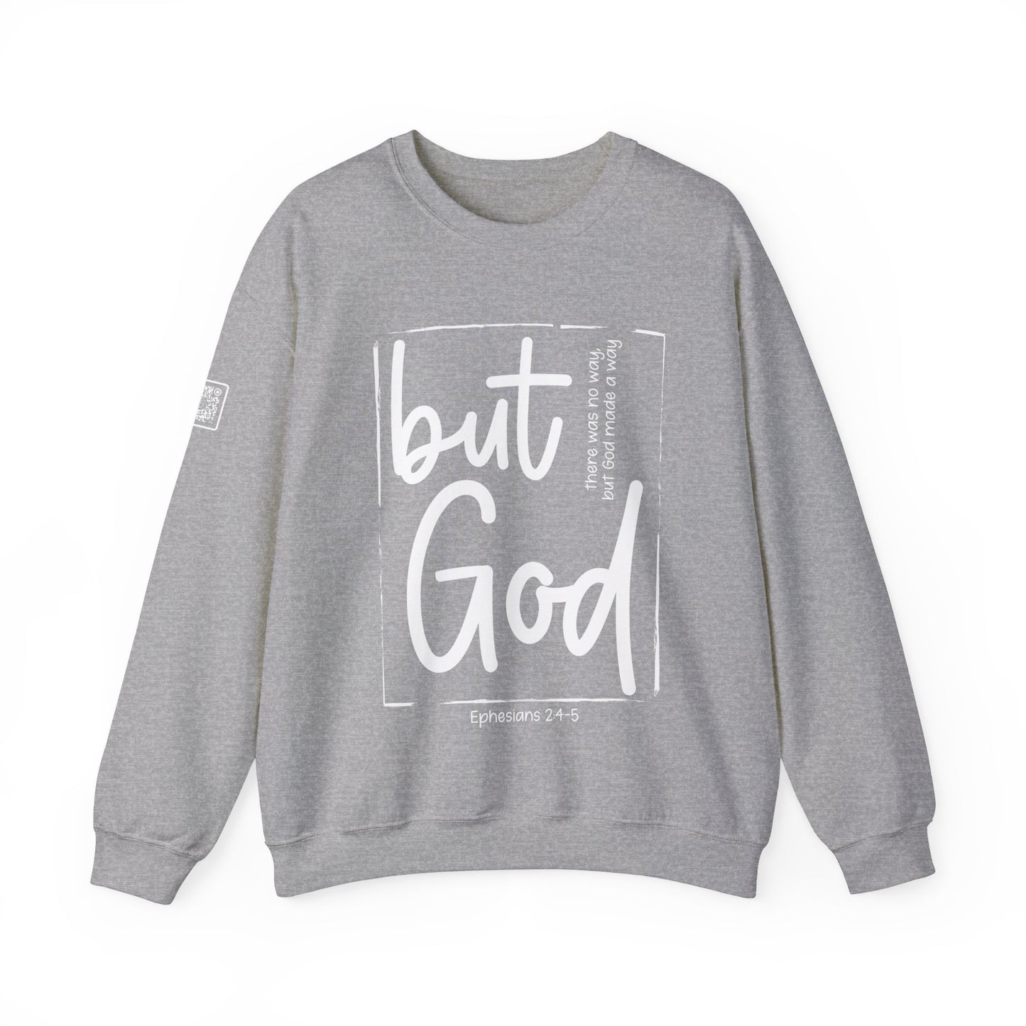But God Unisex Heavy Blend™ Crewneck Sweatshirt