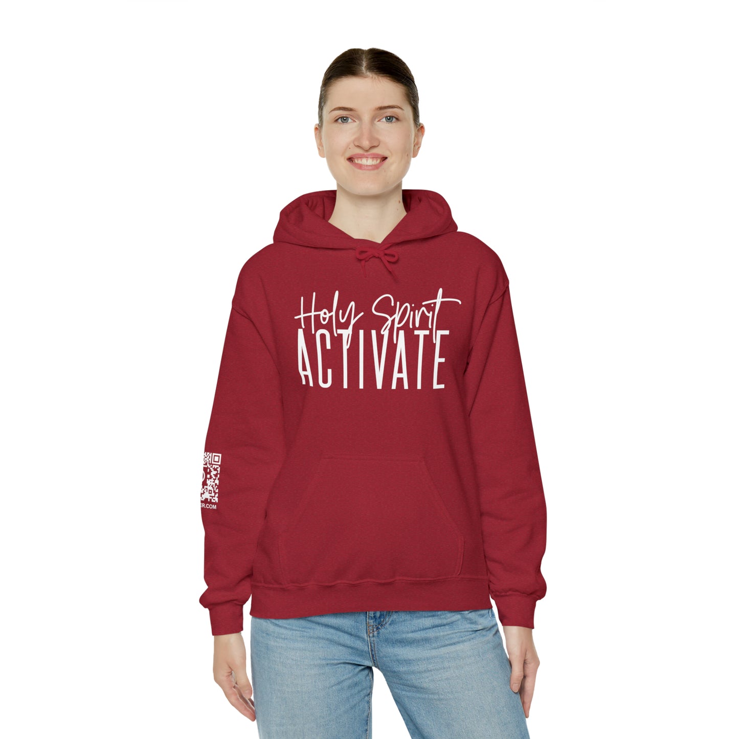 Holy Spirit Activate Unisex Heavy Blend™ Hooded Sweatshirt