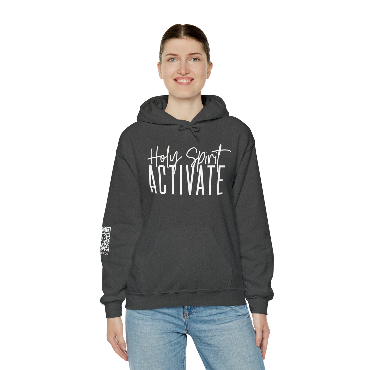Holy Spirit Activate Unisex Heavy Blend™ Hooded Sweatshirt