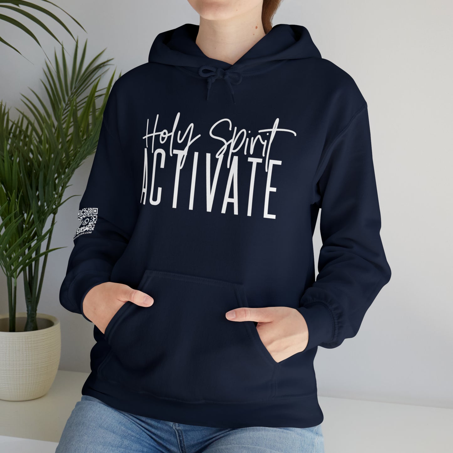 Holy Spirit Activate Unisex Heavy Blend™ Hooded Sweatshirt