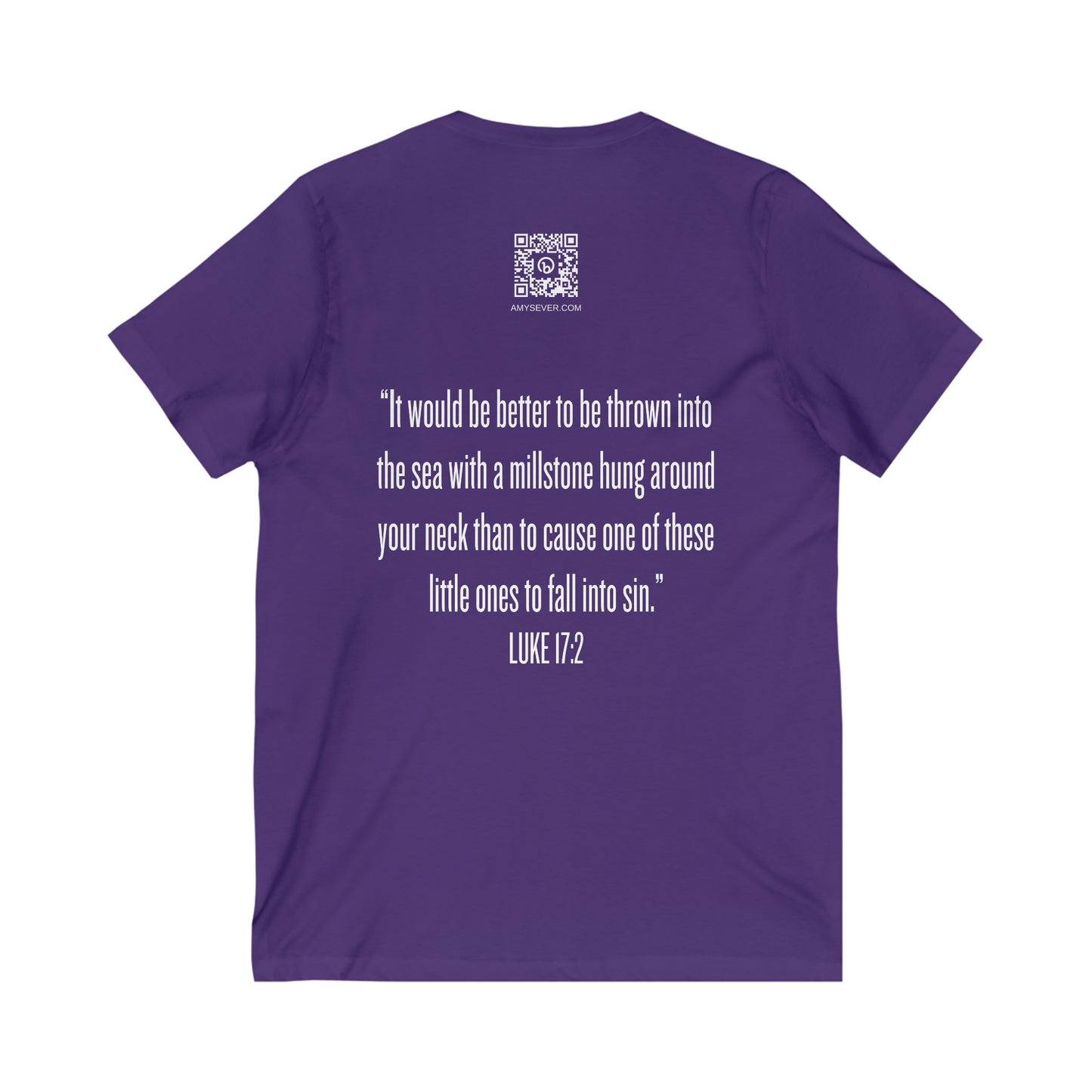 Save Our Children Unisex Jersey Short Sleeve V-Neck Tee