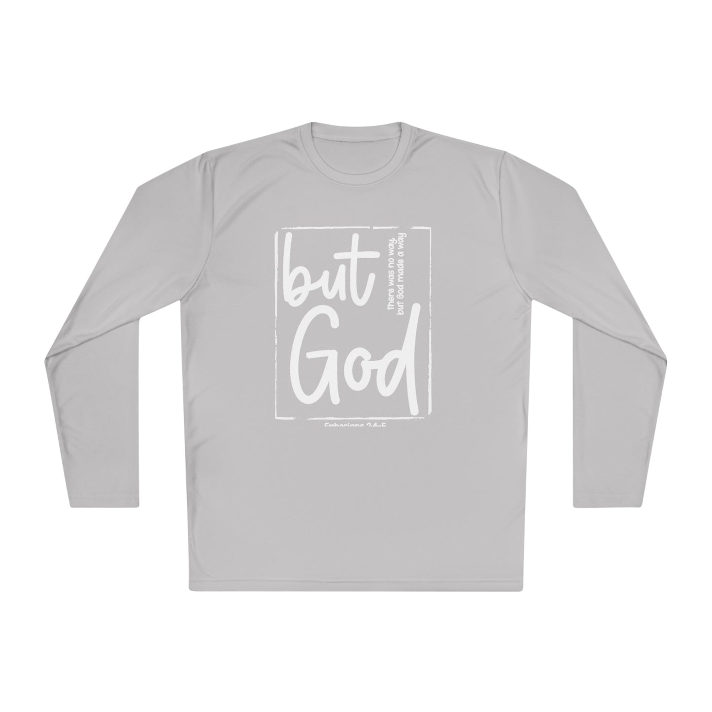 But God Unisex Lightweight Long Sleeve Tee