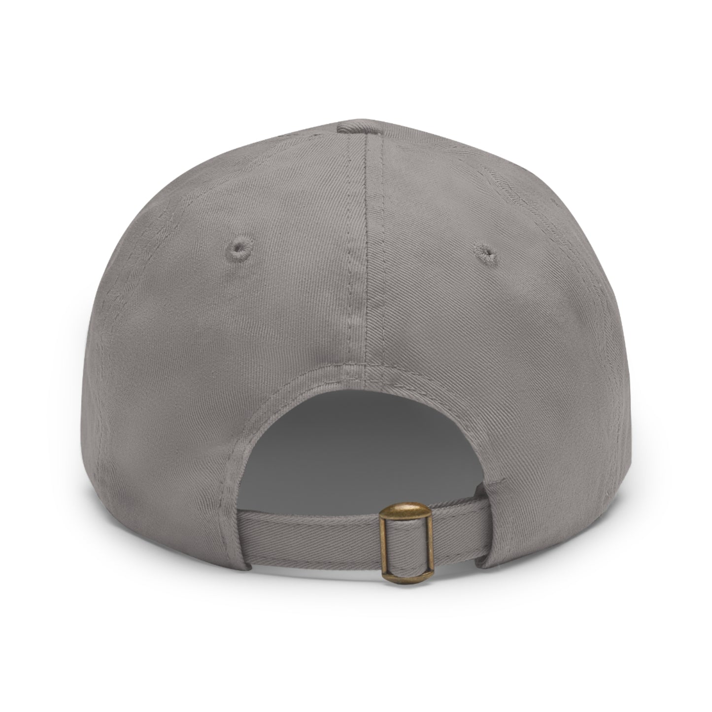 AS Logo Dad Hat with Leather Patch (Round)
