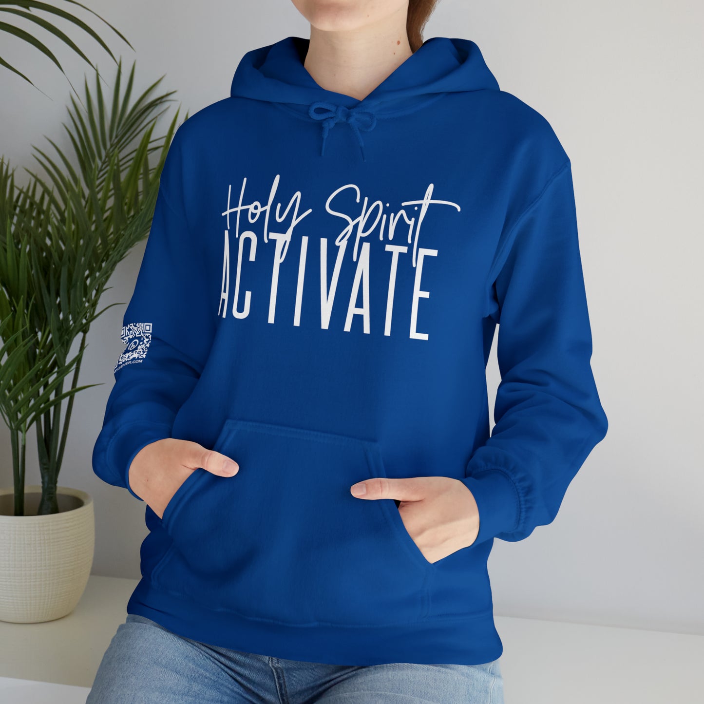 Holy Spirit Activate Unisex Heavy Blend™ Hooded Sweatshirt