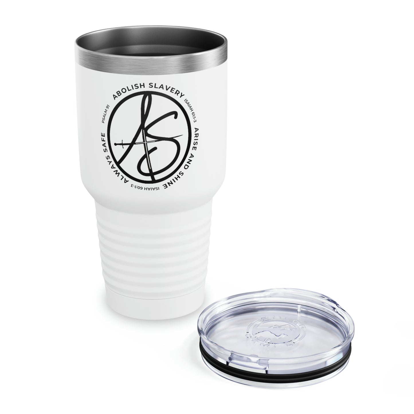 AS Logo Ringneck Tumbler, 30oz (available in 6 colors)