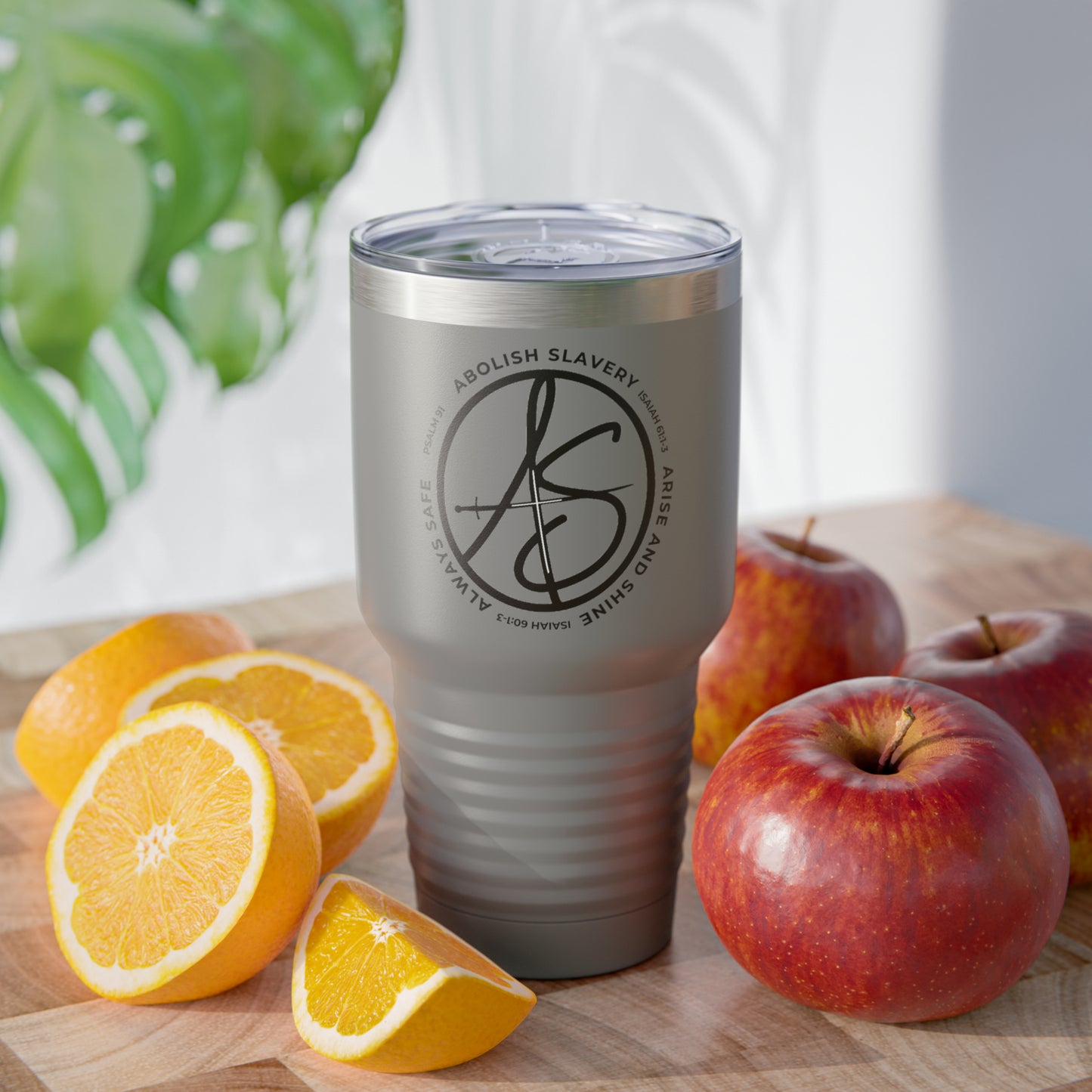 AS Logo Ringneck Tumbler, 30oz (available in 6 colors)