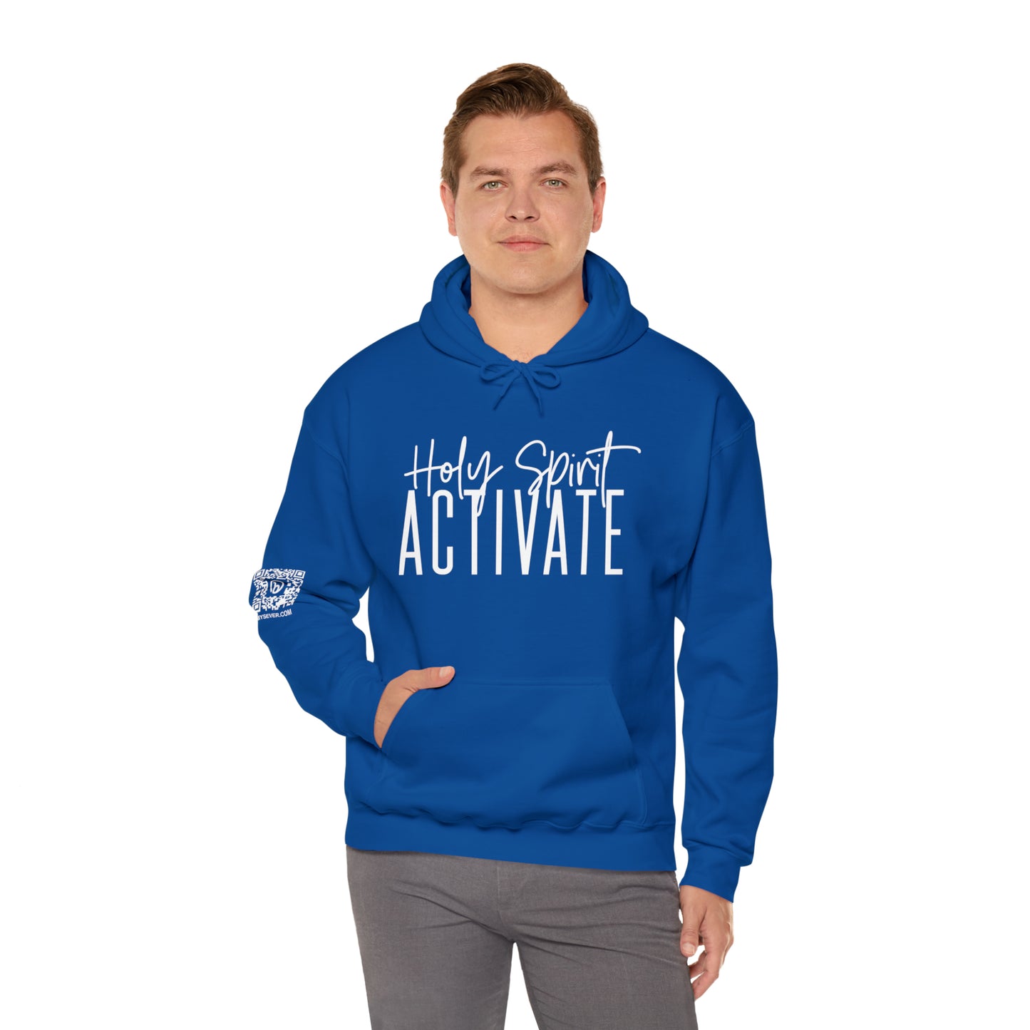 Holy Spirit Activate Unisex Heavy Blend™ Hooded Sweatshirt