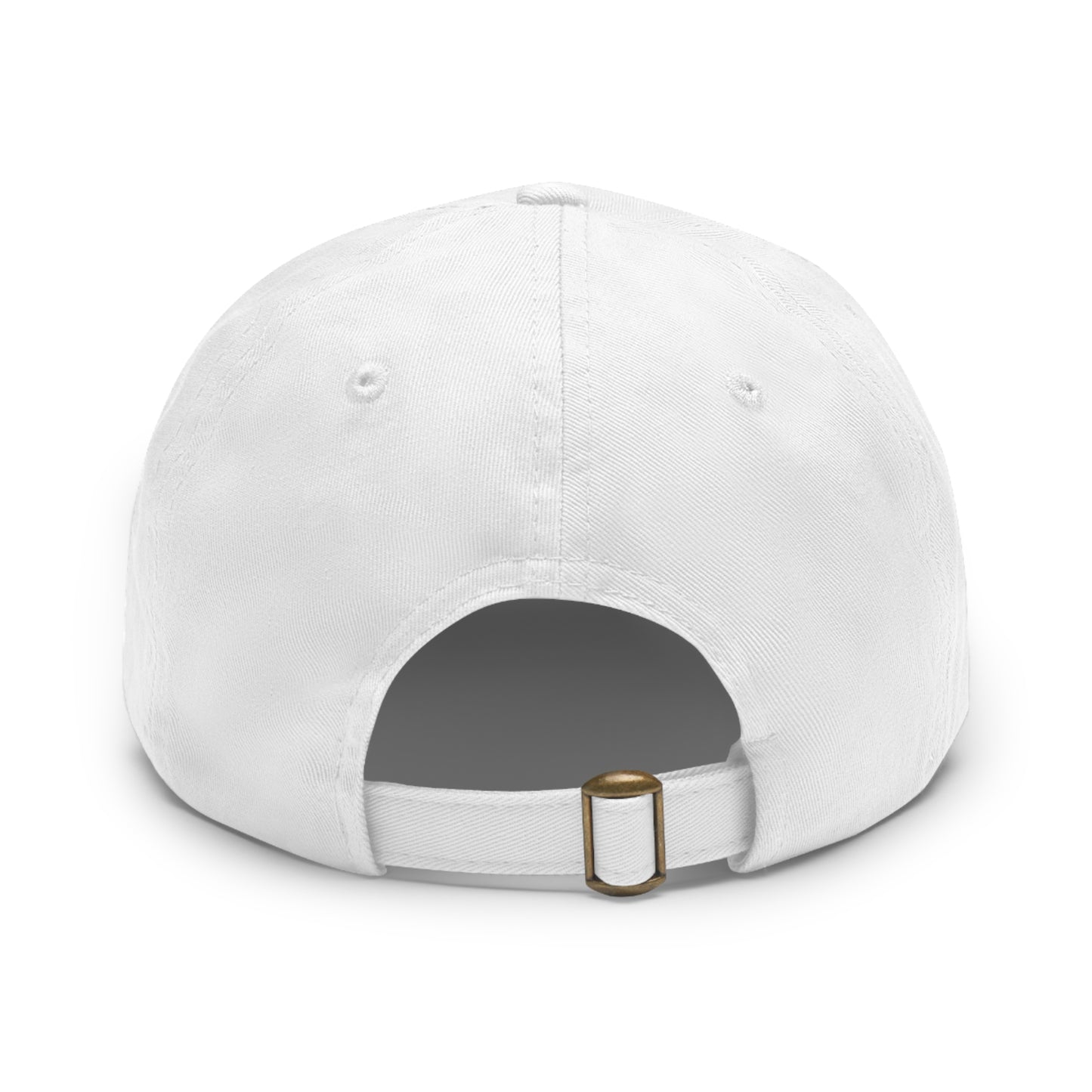 AS Logo Dad Hat with Leather Patch (Round)